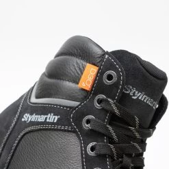Stylmartin PIPER WP Motorradschuhe CE Sneaker Wasserdicht Leder D3O Protektoren Michelin Sohle -Motorradbekleidungsgeschäft stylmartin piper wp schwarz 4