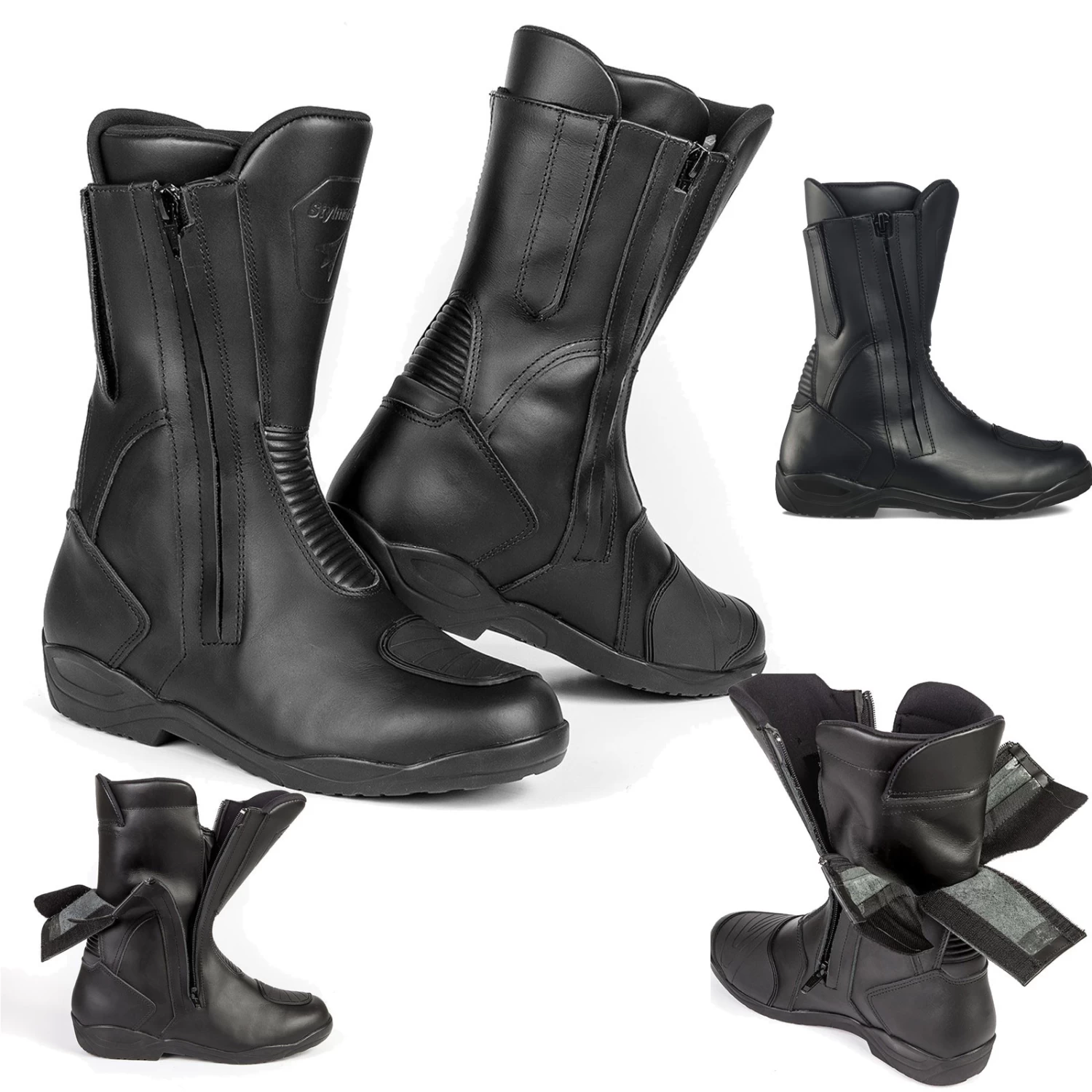 Stylmartin Motorradstiefel SYNCRO WP Wasserdicht Leder CE 4 Stylmartin Motorradstiefel SYNCRO WP Wasserdicht Leder CE – Bild 2