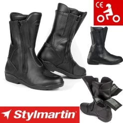 Stylmartin Motorradstiefel SYNCRO WP Wasserdicht Leder CE