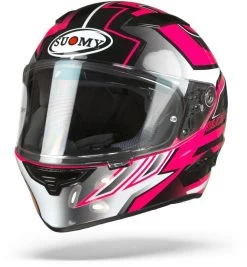 Suomy Integralhelm SPEEDSTAR Fiberglas Sport-Tourenhelm Mit Doppel-D Sonnenblende Und Max Vision Pinlock -Motorradbekleidungsgeschäft suomy speedstar asymmetric fuchsia.04 1