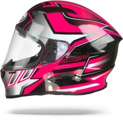 Suomy Integralhelm SPEEDSTAR Fiberglas Sport-Tourenhelm Mit Doppel-D Sonnenblende Und Max Vision Pinlock -Motorradbekleidungsgeschäft suomy speedstar asymmetric fuchsia.10 1 1
