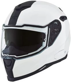Nexx Integralhelm SX.100 Mit Sonnenblende -Motorradbekleidungsgeschäft sx.100 core white 3 4f