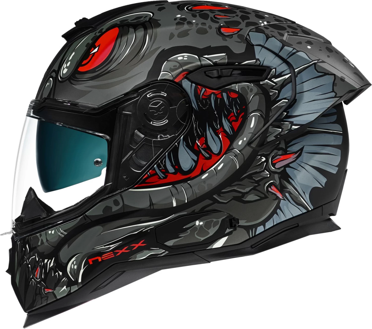 Nexx Sport-Integralhelm SX.100R Mit Panorama Sichtfeld Und Sonnenblende 18 Nexx Sport-Integralhelm SX.100R Mit Panorama Sichtfeld Und Sonnenblende – Bild 16