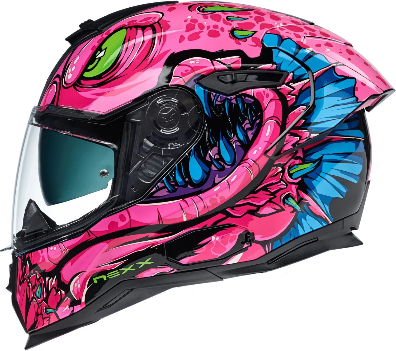 Nexx Sport-Integralhelm SX.100R Mit Panorama Sichtfeld Und Sonnenblende 22 Nexx Sport-Integralhelm SX.100R Mit Panorama Sichtfeld Und Sonnenblende – Bild 20