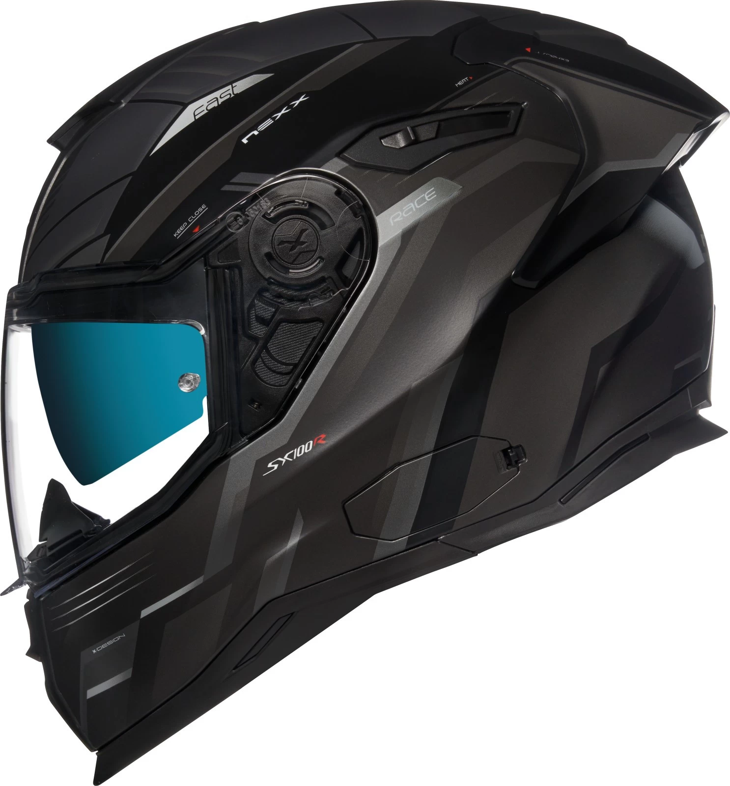 Nexx Sport-Integralhelm SX.100R Mit Panorama Sichtfeld Und Sonnenblende 13 Nexx Sport-Integralhelm SX.100R Mit Panorama Sichtfeld Und Sonnenblende – Bild 11