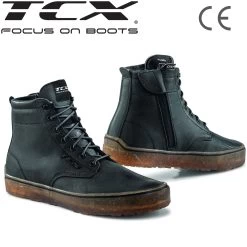 TCX Motorradschuhe DARTWOOD WP Wasserdicht Mit D3O Knöchelprotektoren 37 TCX Motorradschuhe DARTWOOD WP Wasserdicht Mit D3O Knöchelprotektoren -Motorradbekleidungsgeschäft tcx dartwood wp schwarz haupt