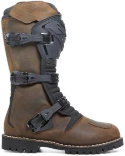 TCX Motorradstiefel DRIFTER WP Leder CE Wasserdicht OrthoLite Fußbett -Motorradbekleidungsgeschäft tcx drifter wp braun 3