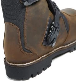TCX Motorradstiefel DRIFTER WP Leder CE Wasserdicht OrthoLite Fußbett -Motorradbekleidungsgeschäft tcx drifter wp braun 9
