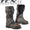 TCX Motorradstiefel DRIFTER WP Leder CE Wasserdicht OrthoLite Fußbett -Motorradbekleidungsgeschäft tcx drifter wp braun haupt 2