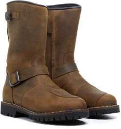 TCX Motorradstiefel FUEL WP Leder CE Wasserdicht -Motorradbekleidungsgeschäft tcx fuel wp braun 2