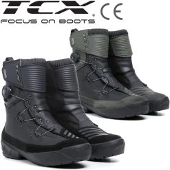 TCX Motorradstiefel INFINITY 3 MID WP Kurzstiefel Halbstiefel Wasserdicht CE