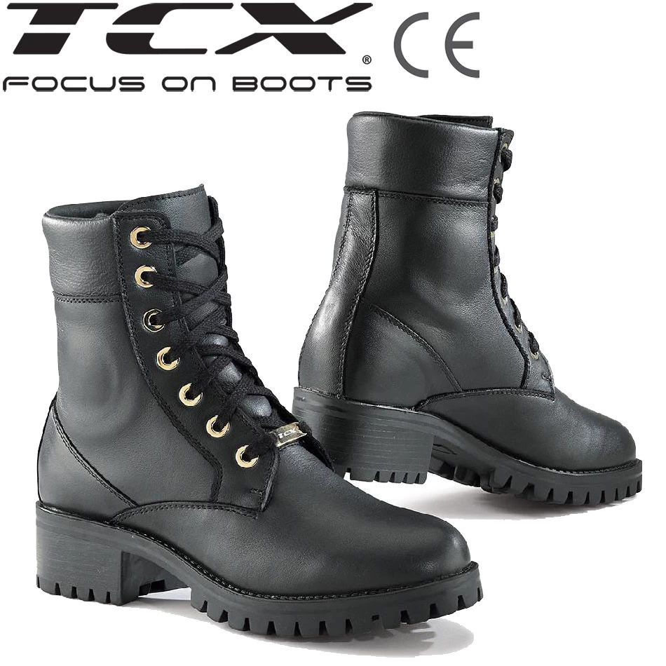 TCX Motorradstiefel LADY SMOKE WP Für Damen Wasserdicht Leder 4 TCX Motorradstiefel LADY SMOKE WP Für Damen Wasserdicht Leder – Bild 2