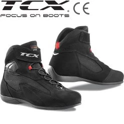 TCX Motorradschuhe PULSE Wildleder Mit Air-Tech Mesh Und OrthoLite Einlagen