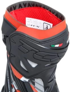 TCX Motorrad-Sportstiefel RT-RACE PRO AIR Mit MICHELIN® BURNOUT Sohle -Motorradbekleidungsgeschäft tcx rt race pro air schwarz grau rot 12