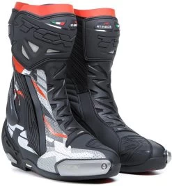 TCX Motorrad-Sportstiefel RT-RACE PRO AIR Mit MICHELIN® BURNOUT Sohle -Motorradbekleidungsgeschäft tcx rt race pro air schwarz grau rot 2