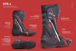 TCX Motorradstiefel S-TR1 WOMEN Cross-Stiefel CE Damen Mit Protektoren -Motorradbekleidungsgeschäft tcx s tr1 detail 1 1