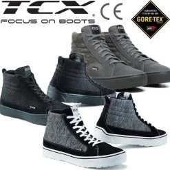 TCX Motorradschuhe STREET 3 AIR Wildleder Mit Mesh Und D3O