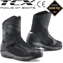 TCX Motorradstiefel AIRWIRE Gore-Tex SURROUND Halbstiefel Wasserdicht Mit CE