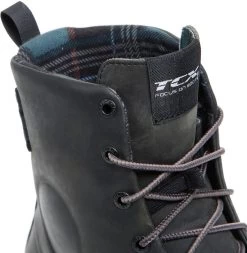 TCX Motorradstiefel BLEND 2 WP Wasserdicht Leder CE -Motorradbekleidungsgeschäft tcx blend 2 wp schwarz 12