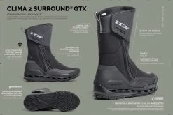 TCX Motorradstiefel CLIMA 2 SURROUND GTX Gore-Tex Wasserdicht CE Mit Verstärkungen -Motorradbekleidungsgeschäft tcx clima 2 surround gtx detail 1