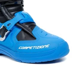 TCX Motorradstiefel COMP EVO 2 Wasserdicht CE Mit Michelin Hybrid MX Sohle -Motorradbekleidungsgeschäft tcx comp evo 2 michelin schwarz blau 5 1