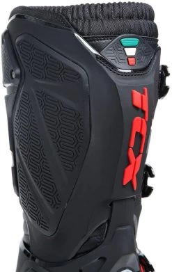 TCX Motorradstiefel COMP EVO 2 Wasserdicht CE Mit Michelin Hybrid MX Sohle -Motorradbekleidungsgeschäft tcx comp evo 2 michelin schwarz rot 10