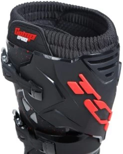 TCX Motorradstiefel COMP EVO 2 Wasserdicht CE Mit Michelin Hybrid MX Sohle -Motorradbekleidungsgeschäft tcx comp evo 2 michelin schwarz rot 11