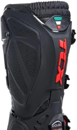 TCX Motorradstiefel COMP EVO 2 Wasserdicht CE Mit Michelin Hybrid MX Sohle -Motorradbekleidungsgeschäft tcx comp evo 2 michelin schwarz rot 12