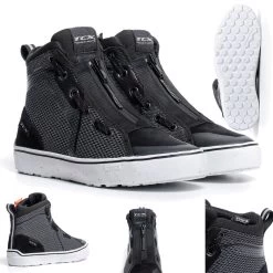 TCX Motorrad Sneaker IKASU LADY AIR Damen Wildleder CE Mit D3O Protektoren