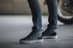 TCX Motorrad Sneaker IKASU LADY AIR Damen Wildleder CE Mit D3O Protektoren -Motorradbekleidungsgeschäft tcx ikasu lady air schwarz grau weiss detail 4