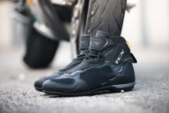 TCX Motorradschuhe R04D LADY AIR Mit D3O Protektoren CE Groundtrax Sohle Und OrthoLite Fußbett -Motorradbekleidungsgeschäft tcx r04d lady air black white detail 2