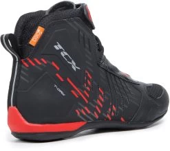 TCX Motorradschuhe R04D WP Wasserdicht CE Groundtrax-Sohle Mit D3O Schutz -Motorradbekleidungsgeschäft tcx r04d wp schwarz rot 3