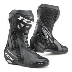 TCX Motorrad-Sportstiefel RT-RACE Mit Double-Flex-Control Und Slider -Motorradbekleidungsgeschäft tcx rt race schwarz 1 1