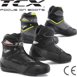 TCX Motorradschuhe RUSH 2 WP Wasserdicht CE Mit OrthoLite Fußbett