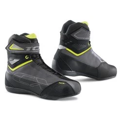 TCX Motorradschuhe RUSH 2 WP Wasserdicht CE Mit OrthoLite Fußbett -Motorradbekleidungsgeschäft tcx rush 2 wp grau fluo 1 1