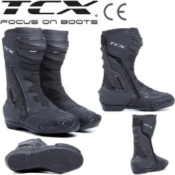 TCX Motorradstiefel S-TR1 WP Wasserdicht Cross-Stiefel CE Mit Protektoren