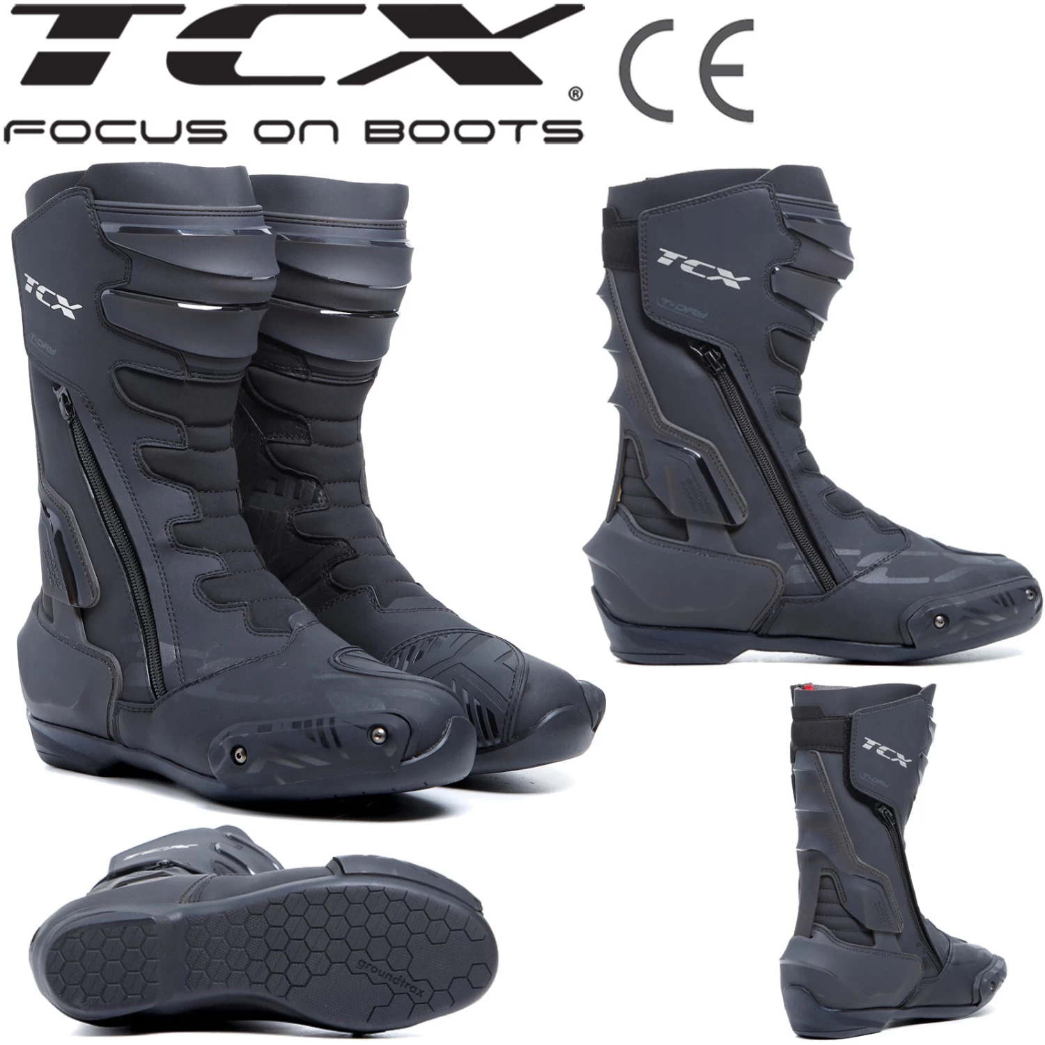 TCX Motorradstiefel S-TR1 WP Wasserdicht Cross-Stiefel CE Mit Protektoren 3 TCX Motorradstiefel S-TR1 WP Wasserdicht Cross-Stiefel CE Mit Protektoren