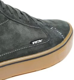 TCX Motorradschuhe STREET 3 WP Für Herren Wildleder CE D3O Wasserdicht -Motorradbekleidungsgeschäft tcx street 3 wp gruen braun neu 6 1