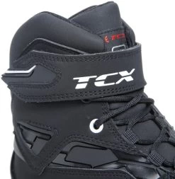 TCX Motorradschuhe ZETA WP Wasserdicht Mit OrthoLite Einlagen -Motorradbekleidungsgeschäft tcx zeta wp schwarz 6 1