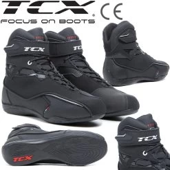 TCX Motorradschuhe ZETA WP Wasserdicht Mit OrthoLite Einlagen