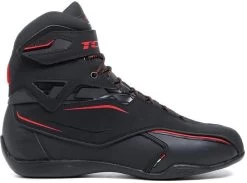 TCX Motorradschuhe ZETA WP Wasserdicht Mit OrthoLite Einlagen -Motorradbekleidungsgeschäft tcx zeta wp schwarz rot 2 1