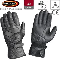 Held Motorradhandschuhe TRAVEL 6.0 TEX Wasserdicht Leder Hipora-Membrane Outlast-Futter Mit CE