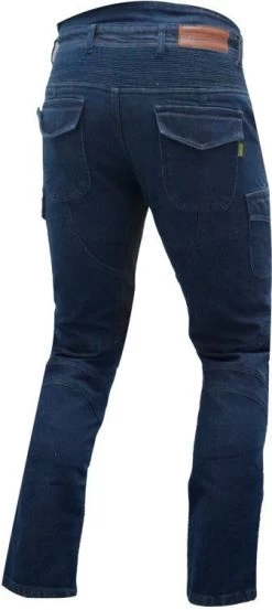 Trilobite Motorradjeans ACID SCRAMBLER Hose Slim Straight Fit CE AA Aramid Mit SAS-TEC Protektoren -Motorradbekleidungsgeschäft trilobite acid scrambler dunkelblau 2 1