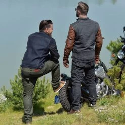 Trilobite Motorradjeans ACID SCRAMBLER Hose Slim Straight Fit CE AA Aramid Mit SAS-TEC Protektoren -Motorradbekleidungsgeschäft trilobite acid scrambler schwarz 6 1