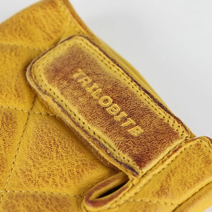 Trilobite FASTER Motorradhandschuhe Leder Retro Vintage Mit Aramid Und Klettverschluss 5 Trilobite FASTER Motorradhandschuhe Leder Retro Vintage Mit Aramid Und Klettverschluss – Bild 3