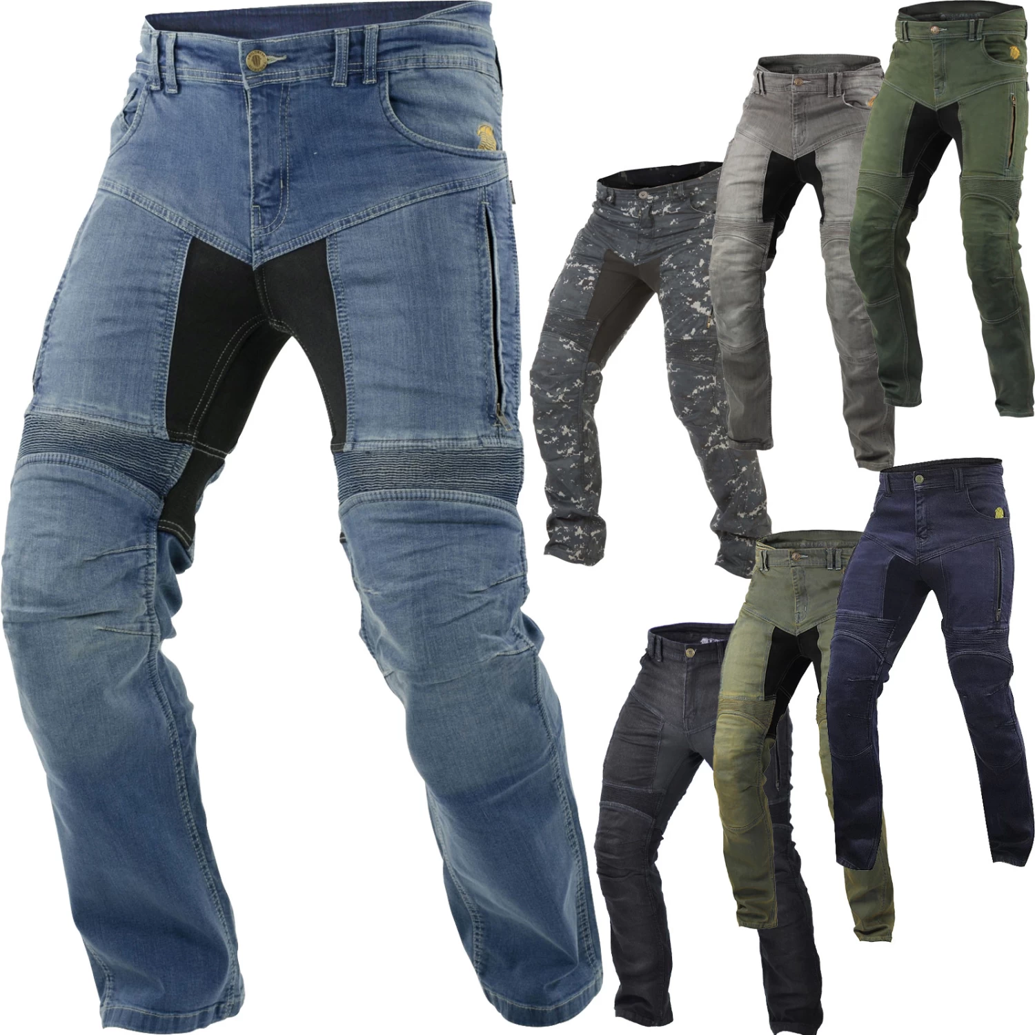 Trilobite Motorradjeans PARADO Für Herren Regular Slim Und Skinny Fit Aramid Hose CE AA Mit SasTec Protektoren 4 Trilobite Motorradjeans PARADO Für Herren Regular Slim Und Skinny Fit Aramid Hose CE AA Mit SasTec Protektoren – Bild 2