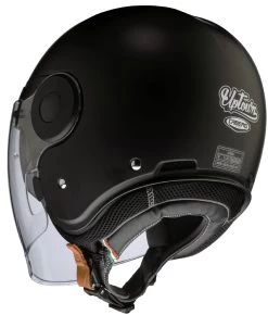 Caberg Jethelm UPTOWN Mit Visier Und Sonnenblende -Motorradbekleidungsgeschäft uptown matt black rear 2 2