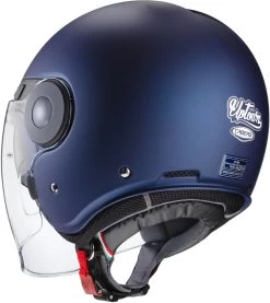 Caberg Jethelm UPTOWN Mit Visier Und Sonnenblende -Motorradbekleidungsgeschäft uptown matt blue yama rear 1 2