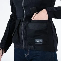 Knox Protektorenshirt URBANE PRO UTILITY MK2 Für Damen CE AA Schutz Stretch-Mesh -Motorradbekleidungsgeschäft urbane pro utility mk2 womens schwarz 8