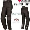 Modeka 2in1 Motorradhose VIOLETTA LADY Für Damen Wasserdicht Humax-Membrane CE Mit YF-Protektoren -Motorradbekleidungsgeschäft violettalady h 10 haupt